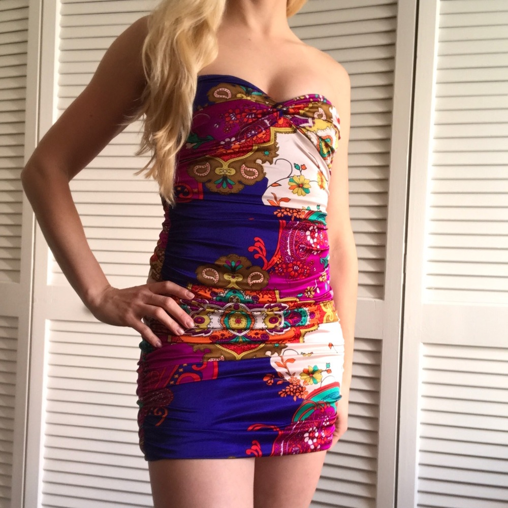 TwentyOne Colorful Shiny Dress